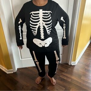 NWT - Skeleton Pajamas